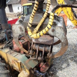 foto harwester LKT 120 +przyczepa