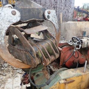 foto harwester LKT 120 +przyczepa