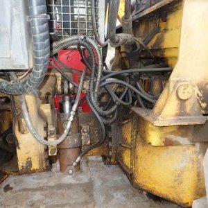 foto harwester LKT 120 +przyczepa