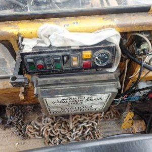 foto harwester LKT 120 +przyczepa