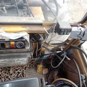 foto harwester LKT 120 +przyczepa