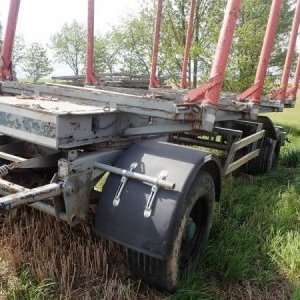 foto harwester LKT 120 +przyczepa